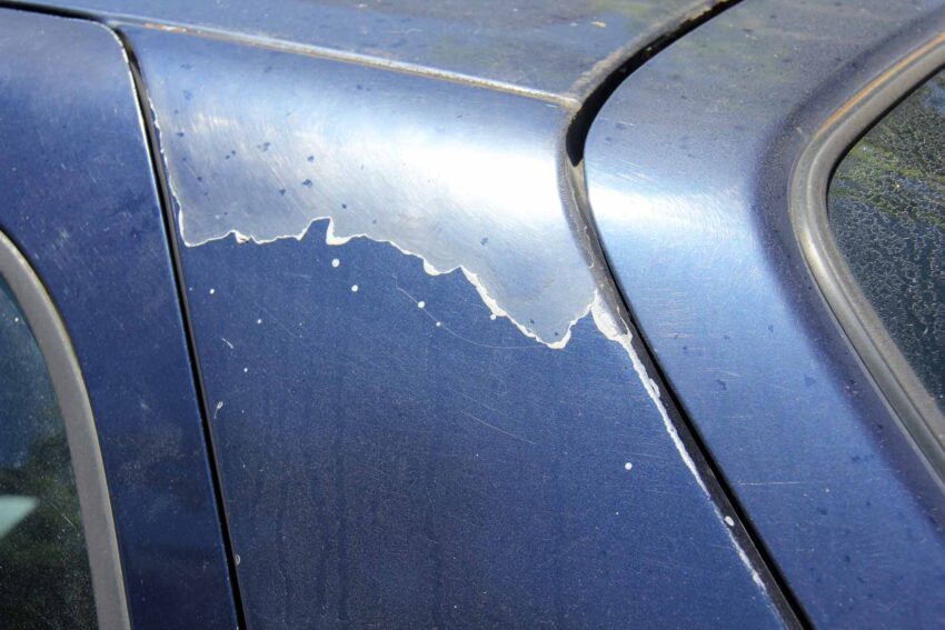 Fix Peeling Paint on a Car