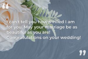How to Express Heartfelt Congratulations for a Wedding